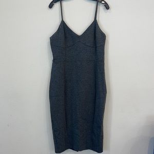 HM Gray Spaghetti Strap Dress